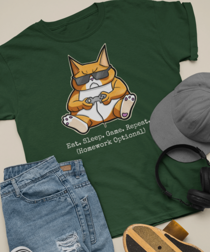 "Eat. Sleep. Game. Repeat" Unisex T-Shirt