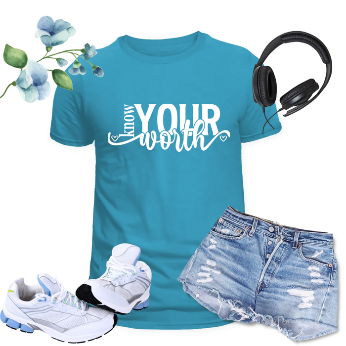 "Know Your Worth" Unisex T-Shirt
