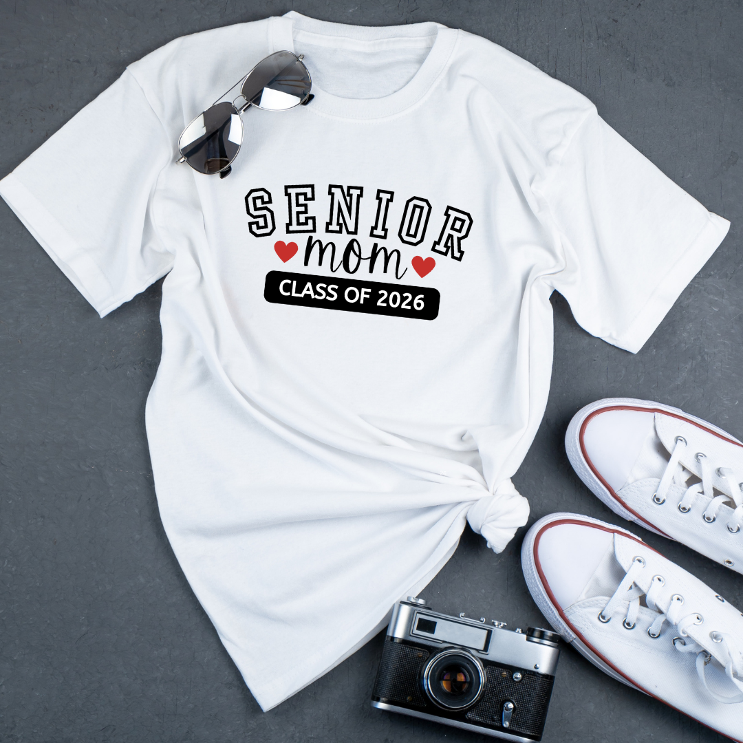 "Senior Mom Class of 2026" Unisex T-Shirt